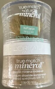 LOreal Paris True Match Mineral Powder Foundation Buff Beige N4/466 new sealed