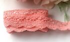 3/4 inch wide crochet  Cotton Lace Trims price per yard/select color