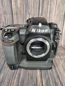 Nikon D D2Xs 12.4MP Digital SLR Camera Black Body Only 7,523 Shutter Count