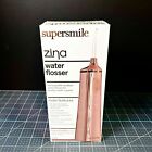 (New) Supersmile Zina Water Flosser Rechargeable Cordless Teeth & Gum -Rose Gold
