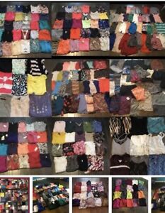 Lot of 100 Women, Mens and Kids Clothing Bulk Wholesale Resale Consignment