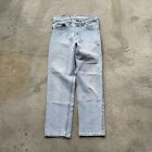 Vintage 90s Levis 501 Size 28x28 Jeans Straight Leg Denim Blue Mens USA