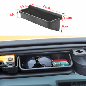 Car Interior Front Sunglasses Holder Storage Box Organizer Tray For Bronco 21+