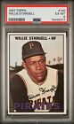 1967 Topps #140 Willie Stargell - Pittsburgh Pirates - EX-MT - PSA 6