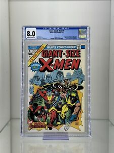 Giant Size X-men #1 CGC 8.0 Marvel Comics 1975 1st Storm Colossus Nightcrawler