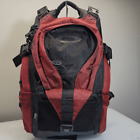 Vintage 90s Y2K Oakley Backpack Black Red Outdoors Hiking Tactical Field Gear