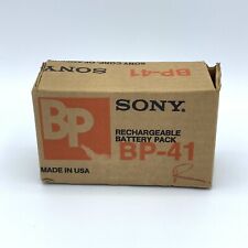 Sony Rechargeable Battery Pack BP-41 6v 2.5AH