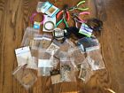 Jewelry Making Supplies Lot Clasps Beads Wire Chord See All Photos