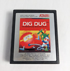 ATARI 2600 Video Game System DIG DUG Cartridge 1983 UNTESTED