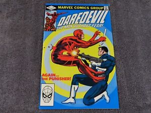 1982 MARVEL Comics DAREDEVIL #183 - 1st DAREDEVIL vs. PUNISHER battle - VF/NM