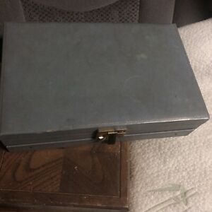 vintage wood music jewelry box