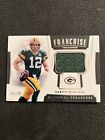 🔥AARON RODGERS 2018 NATIONAL TREASURES FRANCHISE TREASURES JERSEY CARD /99!🔥