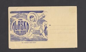 Vintage Alaska Railroad Foldout Brochure