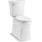 KOHLER Toilet 2-Pcs 1.28-GPF Single Flush Valiant Elongated White