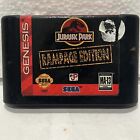 Jurassic Park: RAMPAGE Edition for Sega Genesis video game cart only Untested