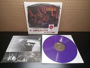 New ListingNirvana MTV Unplugged In New York 2019 Vinyl LP Limited Reissue Repress Purple