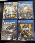 Grand Theft Auto V, Knack, Call Of Duty PlayStation 4 Lot Games Black Ops