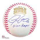 💥Justin Grimm💥 Cubs Signed 2016 World Series Baseball Autograph inscribed —JSA