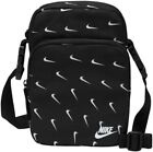 NEW Nike Unisex Heritage CROSSBODY Tote Bag 2.0 BLACK / WH SWOOSH BACKBACK BAG
