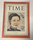 Time Magazine March 1 1943 Madame Chiang Cars Tobacco Ads News Stories