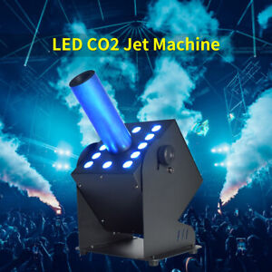 Digital CO2 Jet Machine 12LEDs RGB CO2 Fogger Smoke DMX512