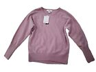 Magaschoni NWT Cashmere Pull Over Sweater Dolman Sleeves XS Smokey Lilac New