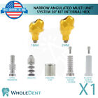 Narrow Angulated Abutment Multi Unit System 30° Kit Dental Implant Int Hex