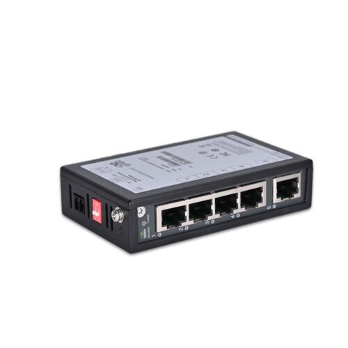 InHand 5 Ports Industrial Ethernet Switch Unmanaged Fast Ethernet DIN-Rail