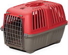 Portable Plastic Travel Pet Carrier for Cat Small Dog Crate Tote Box Cage Kennel