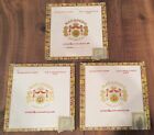 Macanudo Lords Cafe Empty Cigar Box Boxes Lot of 3 8x8x1