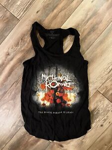 MY CHEMICAL ROMANCE THE BLACK PARADE IS DEAD TANK TOP NEW OFFICIAL RARE MCR
