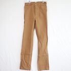 Scully Pants Mens 31x36 RW040 Rangewear Canvas Frontier Western Button Fly Brown