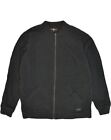 LEE Mens Cardigan Sweater 2XL Black Cotton AP01