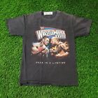 WWE WrestleMania XXVIII The-Rock Shirt S-Short 17x24 Sun Faded Black Wrestling
