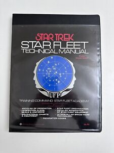 Star Trek STAR FLEET TECHNICAL MANUAL Franz Joseph Ballentine 1st Ed. '75!