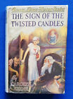 Nancy Drew Twisted Candles White Spine 1939 PRINTING + Dust Jacket + Glossy Pic