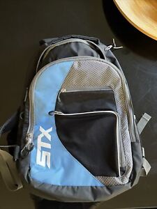 STX Lacrosse Sidewinder Lacrosse Backpack Blue/Gray