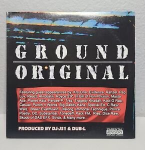 New ListingD J JS-1 & DUB-L - Ground Original - Vinyl Mix Tape RARE Rap Hip Hop