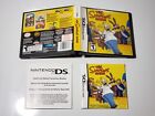 Authentic The Simpsons Game Nintendo DS Case-Box + Manual + Insert - No Game