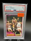 1981 Topps Magic Johnson Solo Rookie Card RC #21 PSA 5 Lakers Basketball