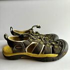 Keen Men’s Newport H2 Waterproof Sandals Size 11 US, 42 EU Green Yellow