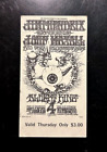 1968 JIMI HENDRIX Unused Concert Ticket Stub FILLMORE WINTERLAND SAN FRANCISCO
