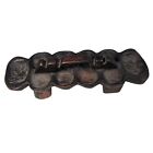 Vintage Hand Carved Wooden Mancala Board Primitive Table Top Small