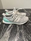 Adidas UltraBoost 4.0 Womens Size 10 Shoes Carbon Mint Knit Running Sneakers