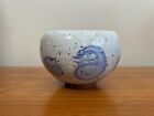 Vintage Hand Painted Dharma Art Ceramic Bowl, Signed by Artist, 5