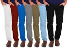 Mens Chino Stretch Pants Slim Fit Casual Cotton Skinny Trouser Dress Pants 30-40