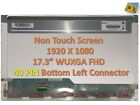 Asus G75VW-BBK5 G73JH-A1 G73JW New 17.3 LED FHD 1920 x 1080 LCD Screen
