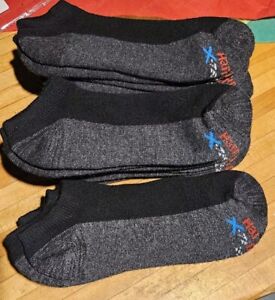 Hanes Men's No-Show Socks 11 pairs Cushioned X-Temp FreshIQ size 6-12
