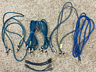New ListingMonster & Audioquest RCA Analog Interconnect & Splitter Cable Lot (11 Total)