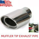 Chrome Car Rear Exhaust Pipe Tail Muffler Tip Stainless Accessories Adjustable (For: 2015 Chrysler 200 Limited 2.4L)